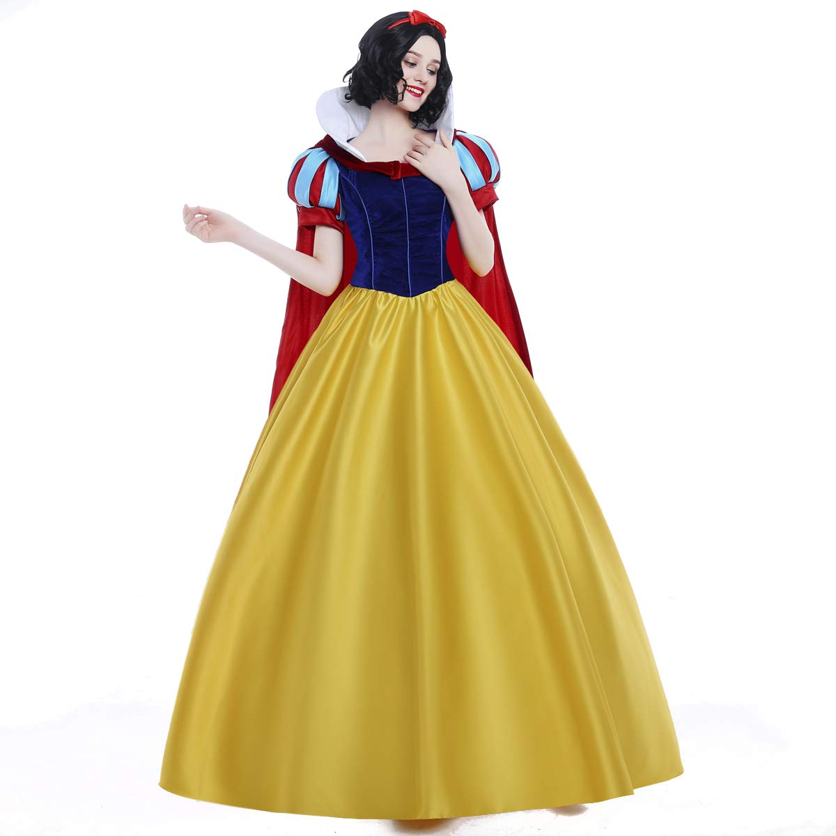 open lace back dress Enchanted Cinderella Princess Dress Costume with gloves – Fox Baby & Co main image 1
