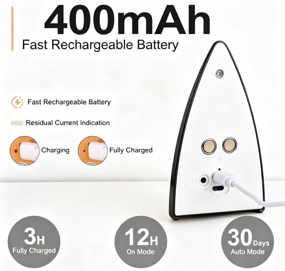 Lot de 2 appliques murales à batterie pour lintérieur avec détecteur de mouvement sans perçage sans raccordement électrique veilleuse à 3 couleurs intensité réglable lampe de chambre à coucher,Noir