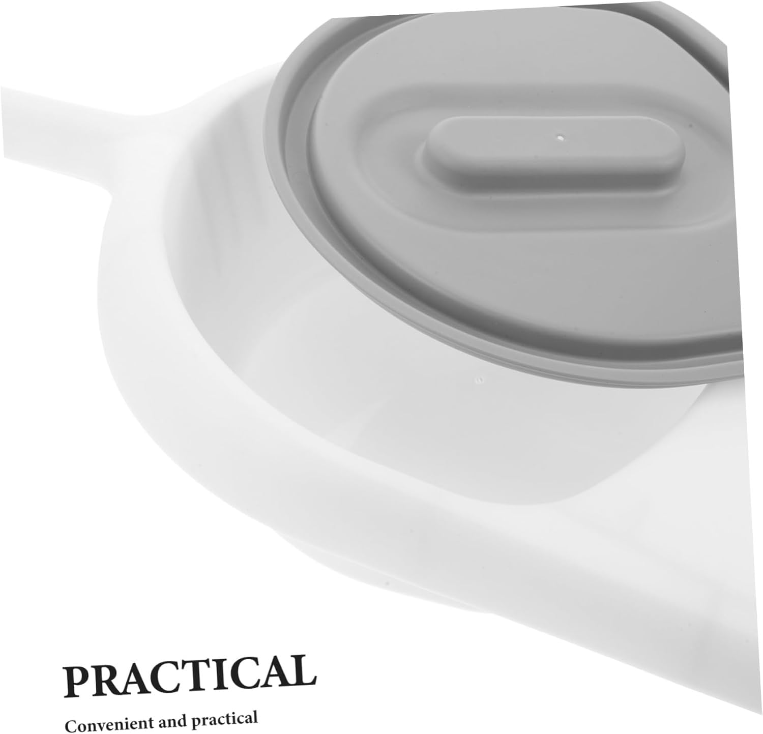 Bedpan per adulti, vaso da camera, secchio portatile per spittoon e vomito, ideale per anziani e pazienti, facile da pulire, durevole e conveniente soluzione sanitaria