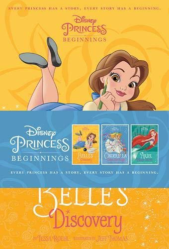 Disney Princess - Mixed: Belle's Discovery, Cinderella Takes Stage and Ariel Makes Waves (Chapter Book Pack Disney)