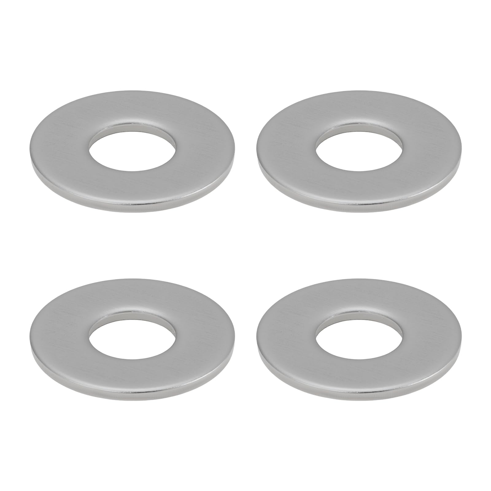 Ototec 4Pcs Aluminum Bicycle Axle Washers 25.4X 9.5X2.5mm Compatible With Bmx Bikes And Bicycles With 3/8-Inch Axles