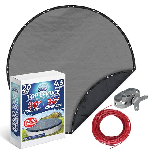Winter Swimming Pool Cover for 30 ft Aboveground Round Pool
