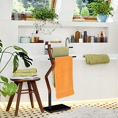 Relaxdays Portasciugamani da Terra, Piantana a 2