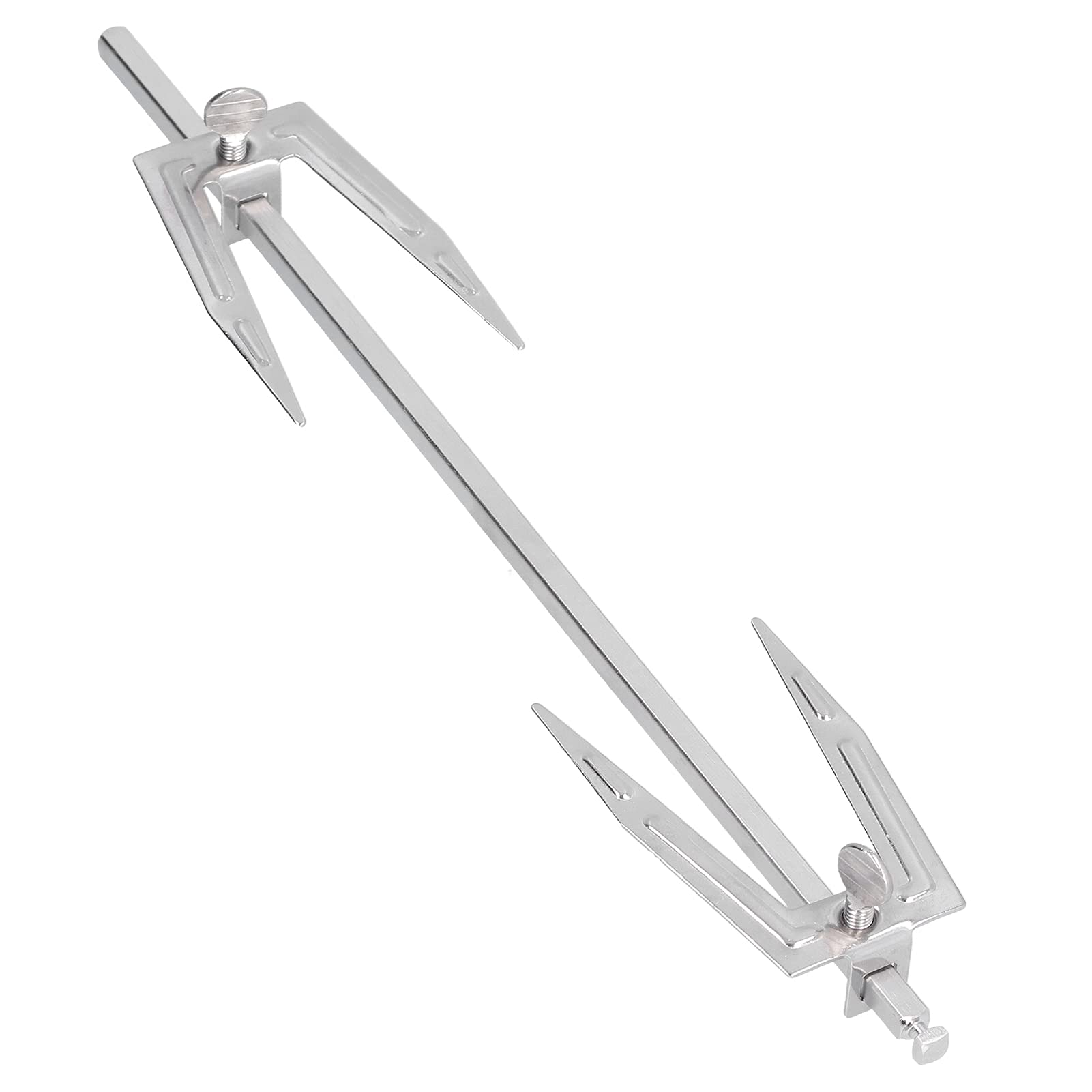 Forchetta per Griglia in Acciaio Inox per Arrosti Girarrosto BBQ Cucina