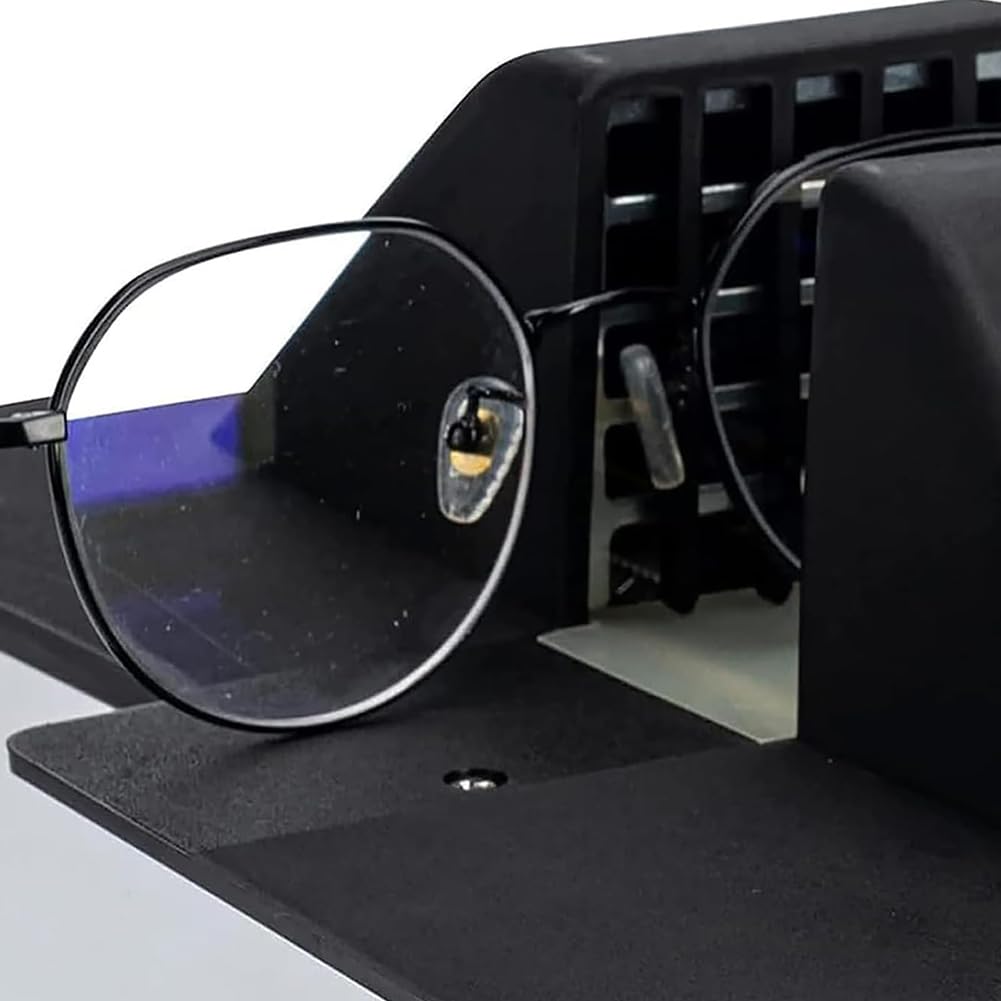 Riscaldatore per occhiali da vista, 1500 W, strumento di riscaldamento per occhiali ad aria calda, regolabile 80-130 °C per negozio ottico