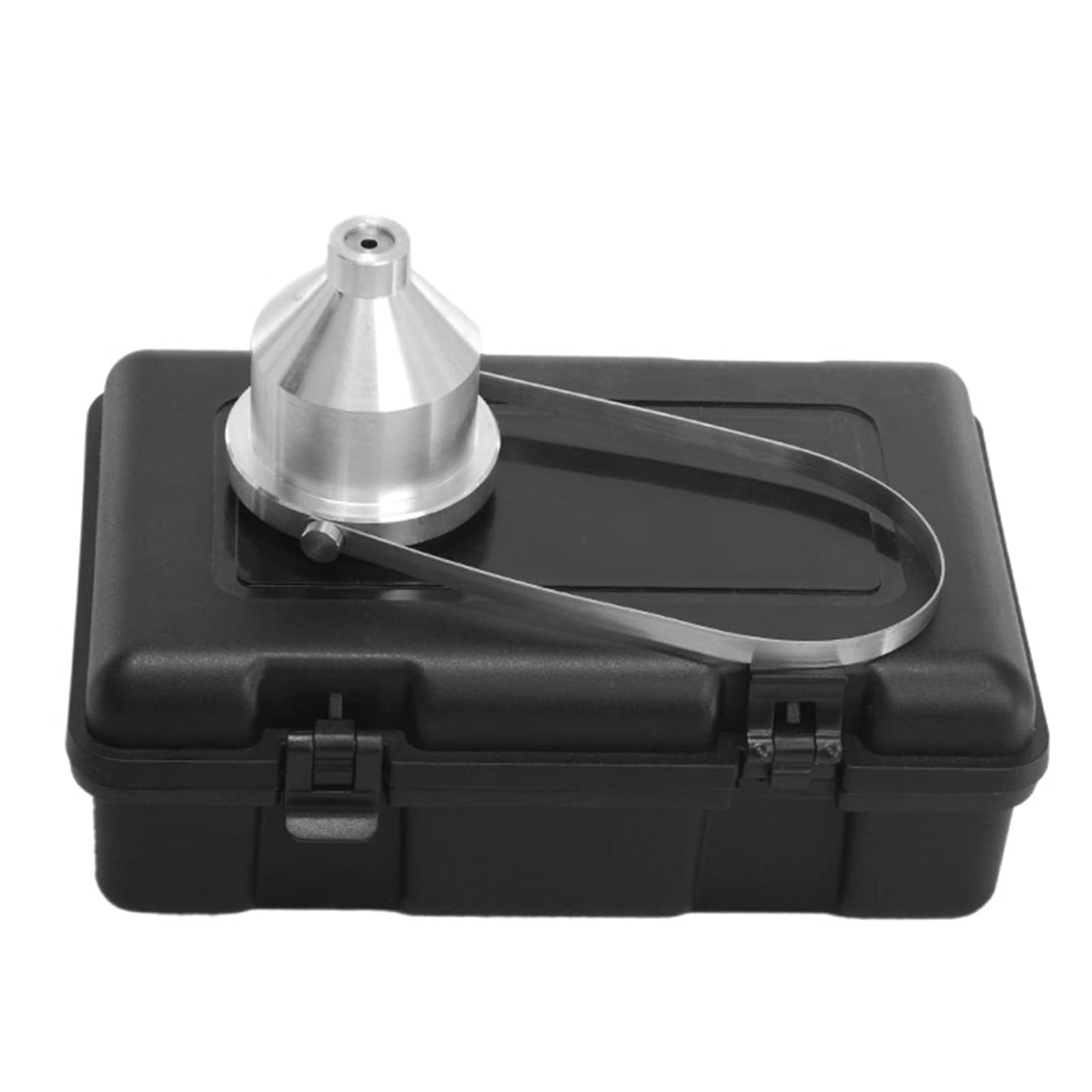 Viskositätsmessbecher Aus Edelstahl, 100 Ml Volumen, Auslaufdüse 4 Mm, Mit Aufbewahrungsbox, Für Tinten, Lacke Und Farben