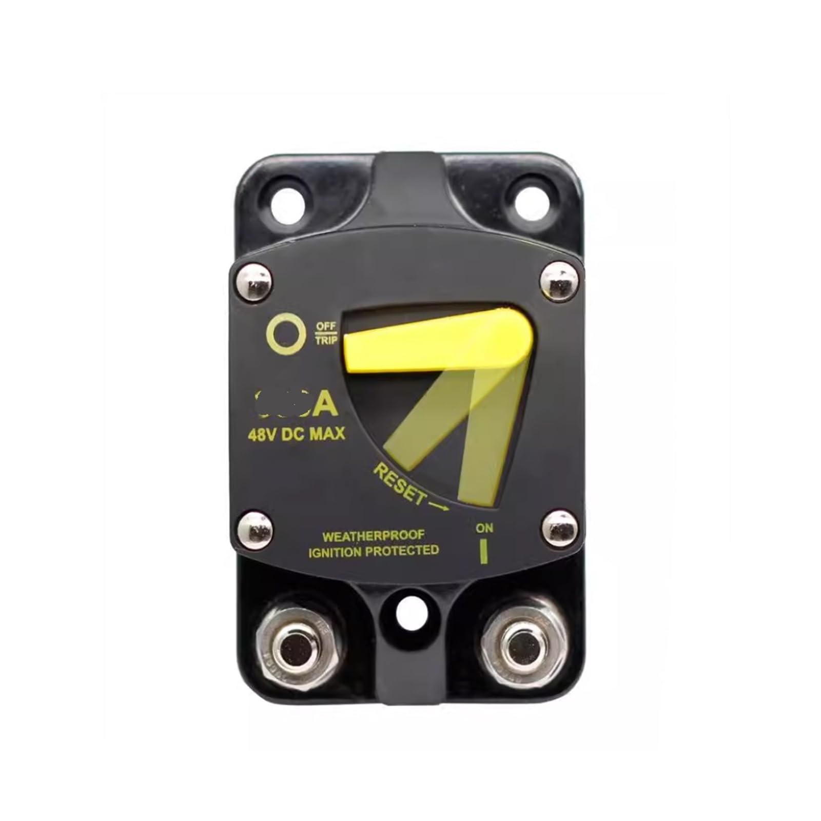 Disjoncteur 200A 12V 24V étanche avec réinitialisation manuelle