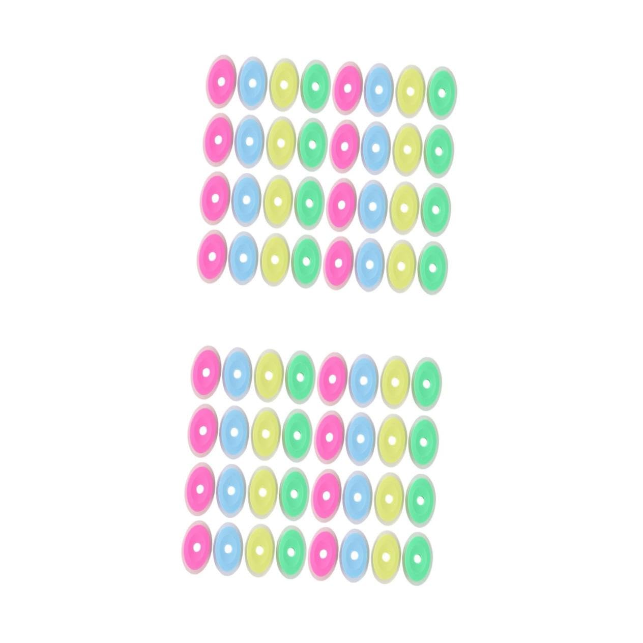 SHINEOFI 2 Sätze Gelstift Radiergummi Radiergummis Büro-silikon-radierer Schulbürobedarf Büro Radiergummi Zubehör Löschbare Silikon-radierer Kieselgel 50 Stück * 2