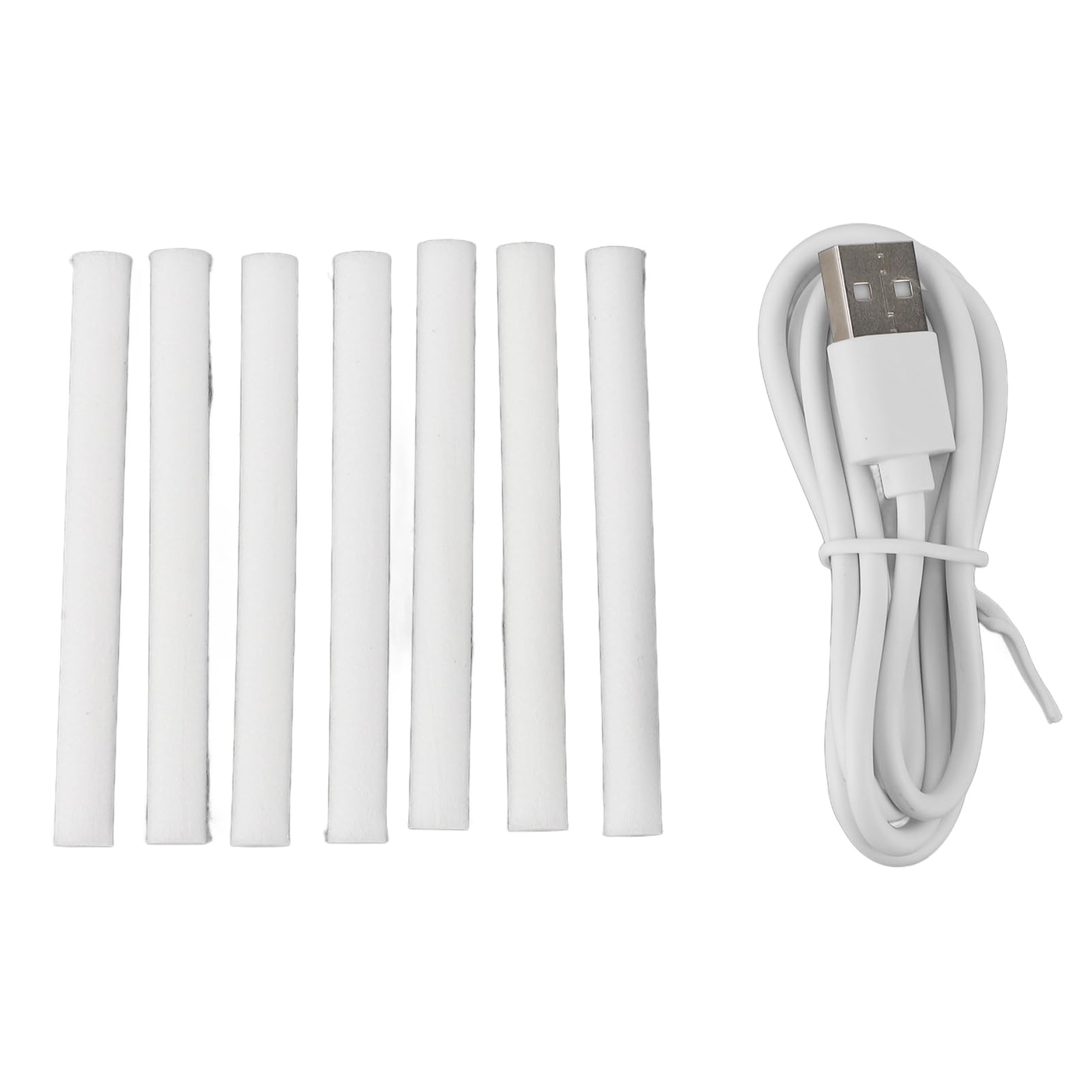 Difusor de aceites Esenciales humidificador difusor de aromaterapia de Niebla fría con Temporizador Ajustable Luces dinámicas silencioso USB portátil ABS PP para el hogar (Negra)