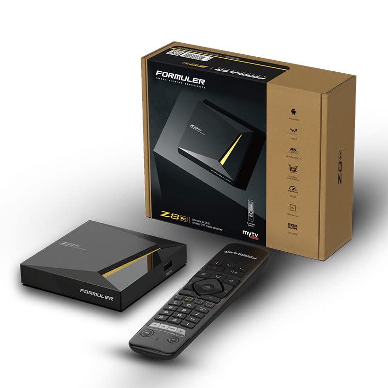 Buy OFFICIAL UK MODEL Formuler Z8 PRO 4K UHD Ultimate Android OTT 5G TV