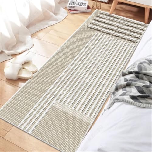 Tapis design salon 180x250cm gris aux motifs linéaires graphiques pour intérieur moderne - 2
