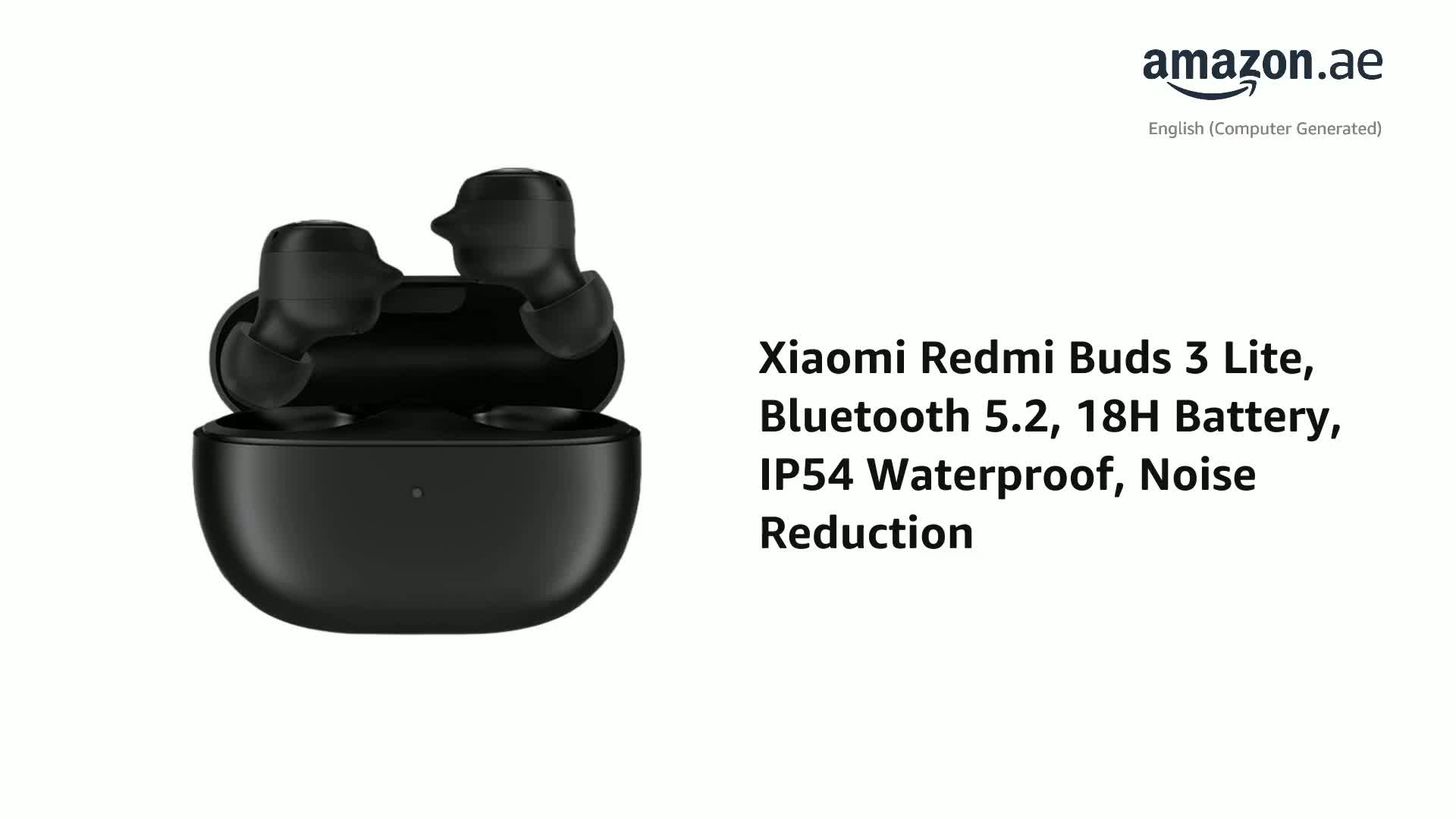 Xiaomi Redmi Buds 3 Lite Wireless Headphones Approx. 5H Earphone