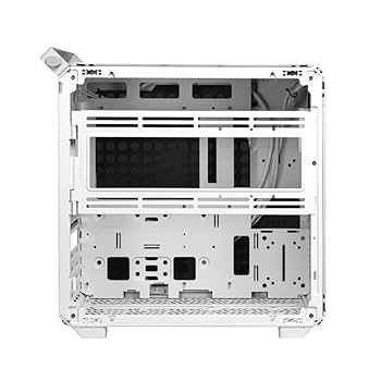Amazon | Cooler Master Qube 500 Flatpack White 全面