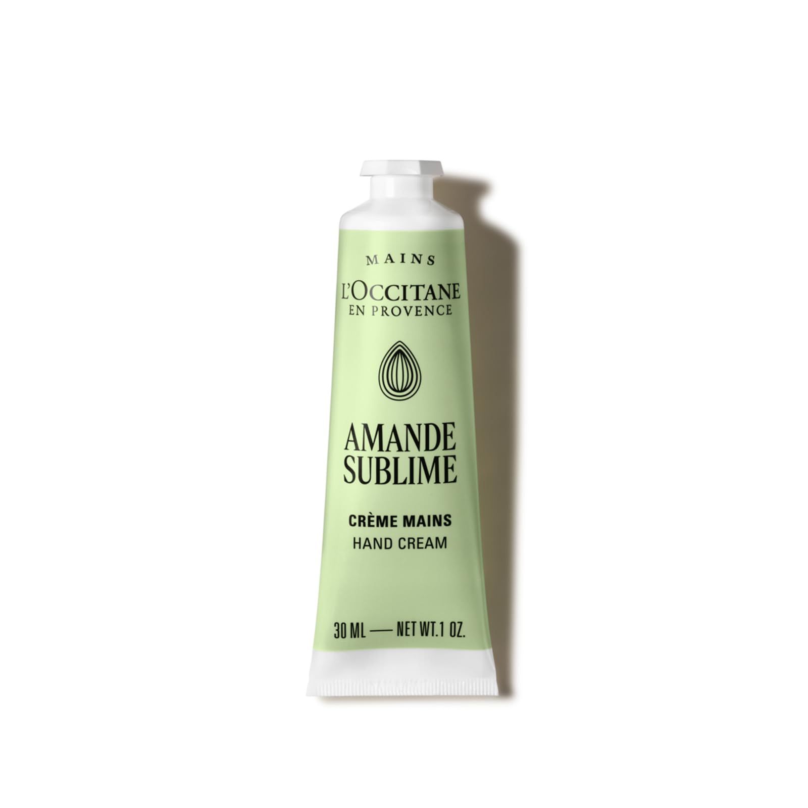 L'OCCITANE - Handcreme Mandel (Amande Sublime) - 30 ml - Leichte Textur und zarter Duft