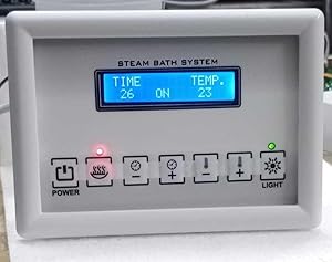 STEAM BATH GENERATOR WITH DIGITAL CONROL PANEL | 12 KW | STAINLESS STEEL 304 GRADE | WITH 2 YEARS WARRANTY