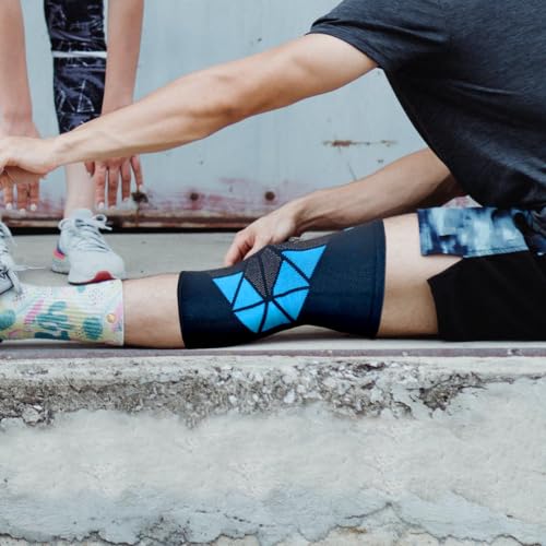 Image of KUE Athletic Essential Kit | Sports Kits For Men Women | Kit Set For Men | Badminton Kit Gym Kit Football Kit Cricket Kit Combo Set (CricketKit-Blue, S /M)