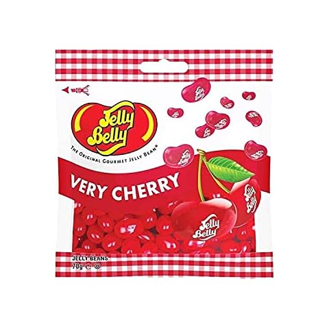 Jelly Belly Very Cherry Jelly Beans, 70g Bag (1 Pack) Cover