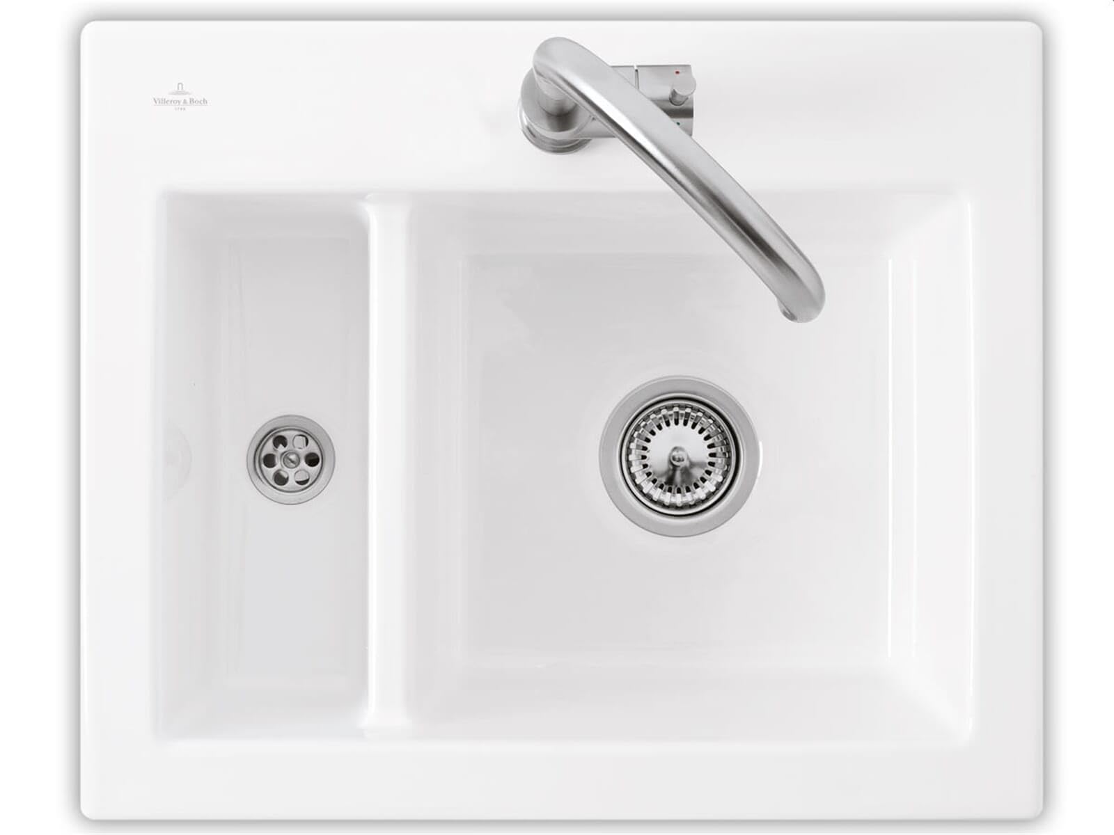 Villeroy & Boch VB-6780 01 R1 Subway 60XM Évier de Cuisine, White Alpin