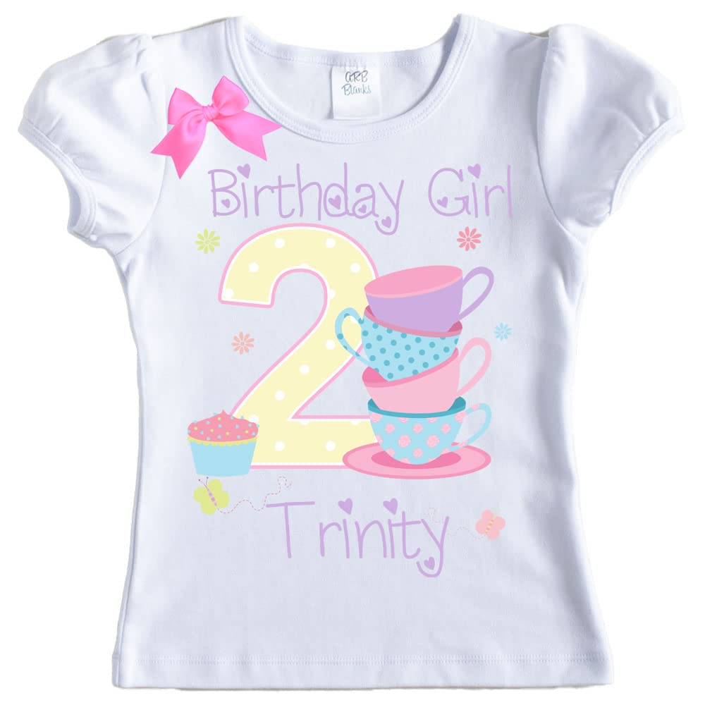 Tea Party Birthday Shirt