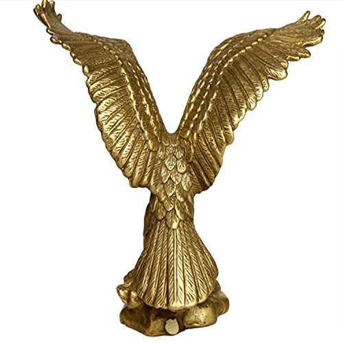 Yunhao Chinesische Bronze-Statue Adler / Falke Figur aus Messing
