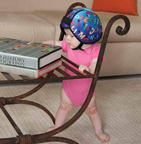 KidCo Noggin Nanny, Protective Baby Headgear, Soft Helmet for Babies Learning to Walk (Sky)