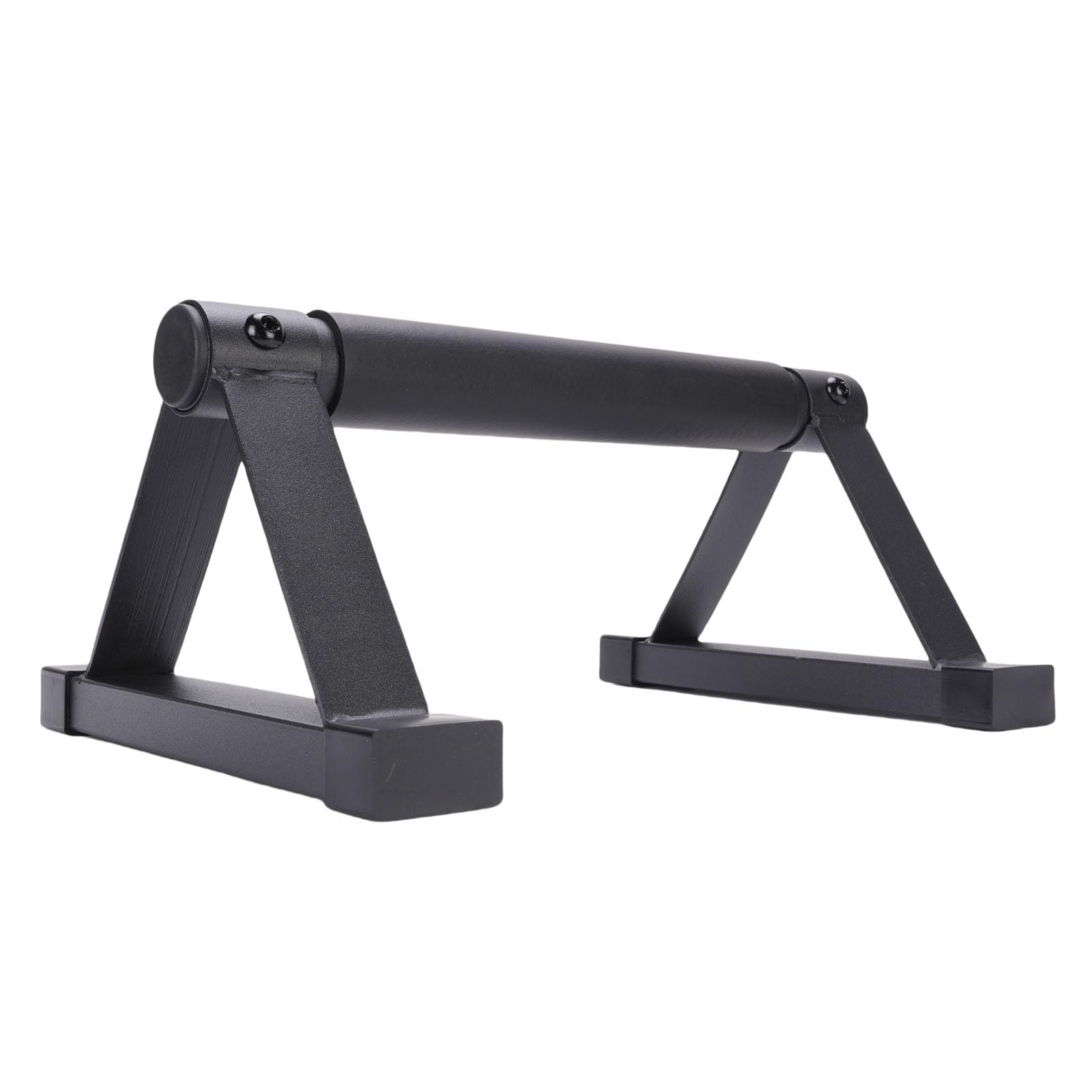 AMONIDA Drążki do Pompek Antypoślizgowe, Ergonomiczne Stojaki do Treningu Fitness w Domu, Wytrzymała Stal z Piankowymi Uchwytami, 2 Sztuki