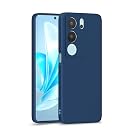 Pikkme Back Cover for Vivo Y29 5G / Vivo Y19s | Camera Protection Shockproof Soft Matte Silicone Bumper Case (Blue) gallery image