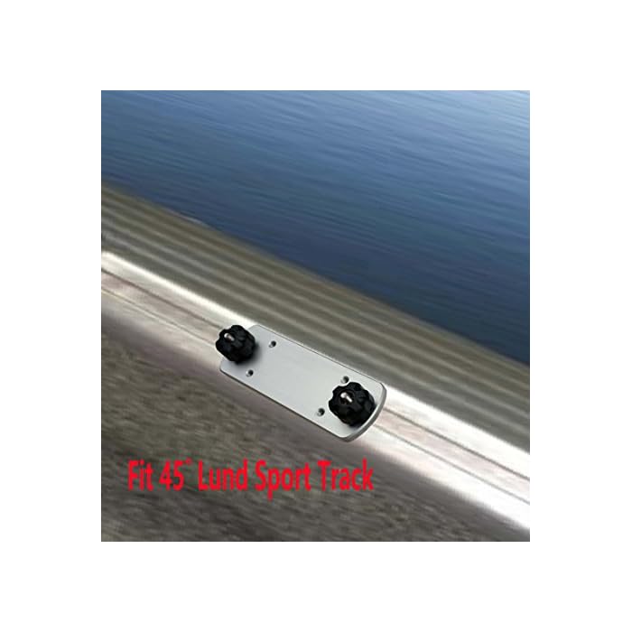 Ball Accessory Mount 1" For LUND Sport Track System - Foto 8