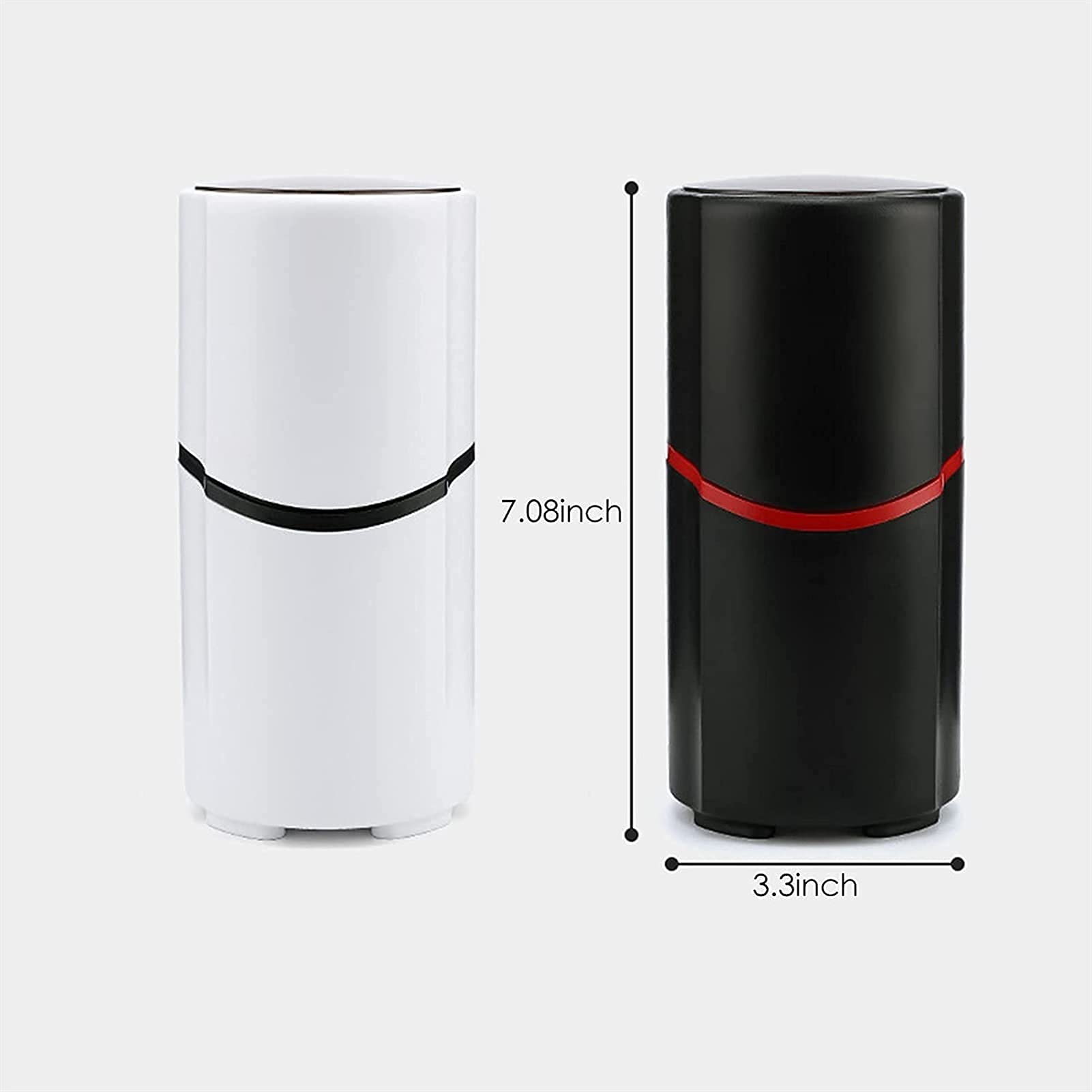 Elektryczny młynek do kawy, 40g Elektryczny młynek do kawy o dużej pojemności ze stali nierdzewnej, 150 W, pojemność, schowek na przewód, przenośny kompakt do ziaren kawy, przypraw, orzechów, nasion,