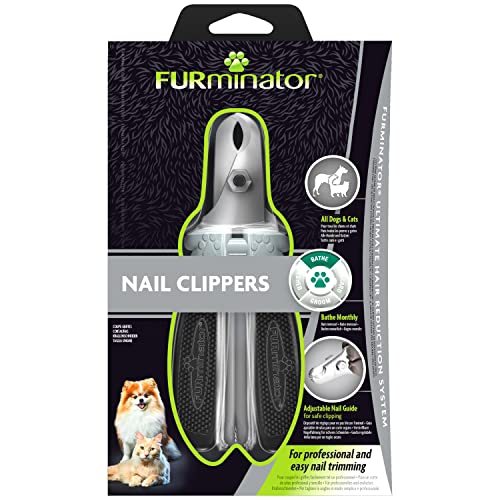 FURminator Nail clipper, professional and simple to use, suitable for dogs and cats, Grey - Image 2