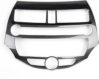 for Honda Accord 2008 2009 2010-2013 Carbon Fiber ABS Accessories Center Console Cover Door Window Lift Switch Armrest Panel Gear Shift Box Air Vent Outlet Trims (Center Console Model 2)