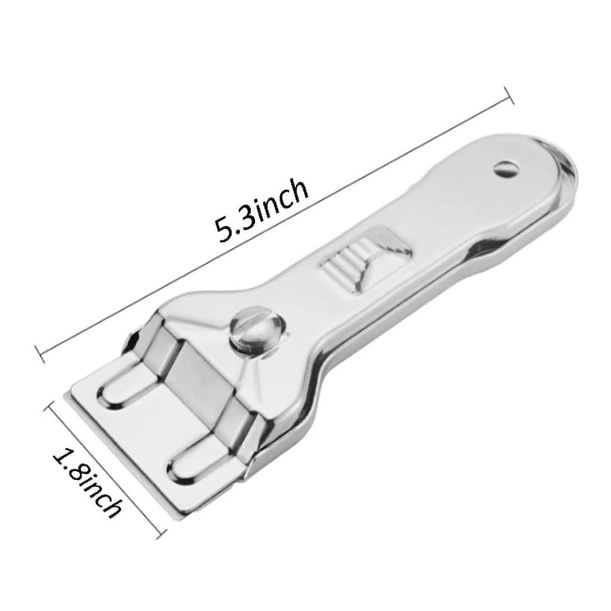 Cabilock 3sets Raschietti per Pulizia e Ceramica Raschietto Professionale per Piani Induzione e Ceramici con Lame Intercambiabili Facile Utilizzo e Precisione per Casa e Cucina