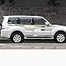 per Mitsubishi Pajero Auto Adesivi Laterali Lunghi Vinile   Auto Styling Decalcomanie Accessori Tuning Auto