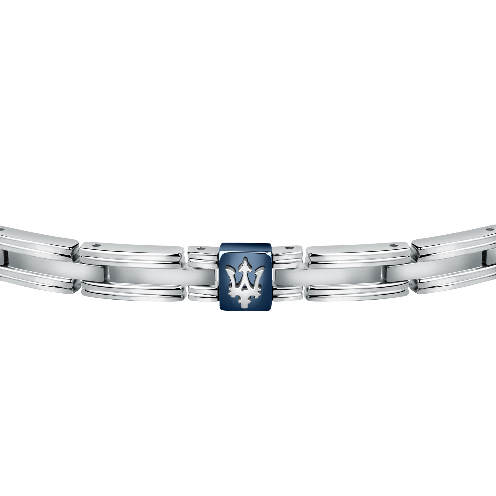 Maserati JEWELS Pulsera Hombre de Acero, PVD azul - JM420ATK03