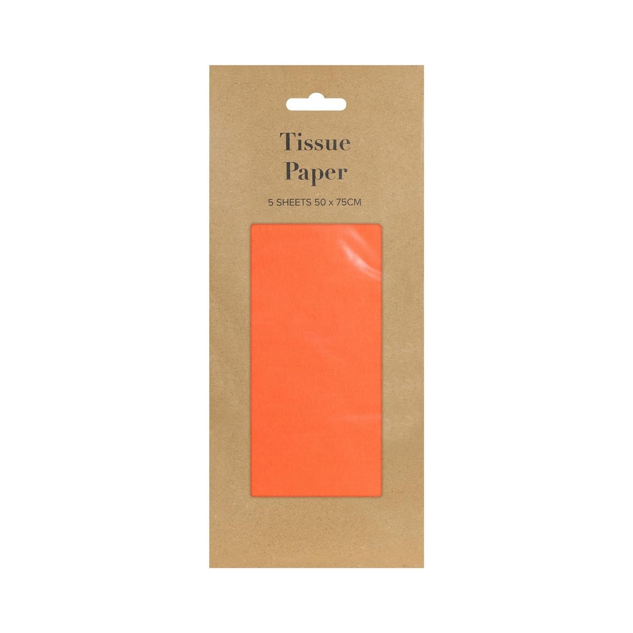 Premium Tissue Paper Sheets 50x75cm - Gift Wrap & Craft Paper Multi-Pack, Vibrant Colours & Themed Mixes for Present Wrapping, Hampers & Art Projects (20, Orange, 30 x 20 Inch)