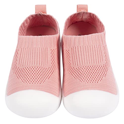 Gerber Kids' Baby Toddler Boy and Girl Stretchy Knit Slip-On Sneaker3
