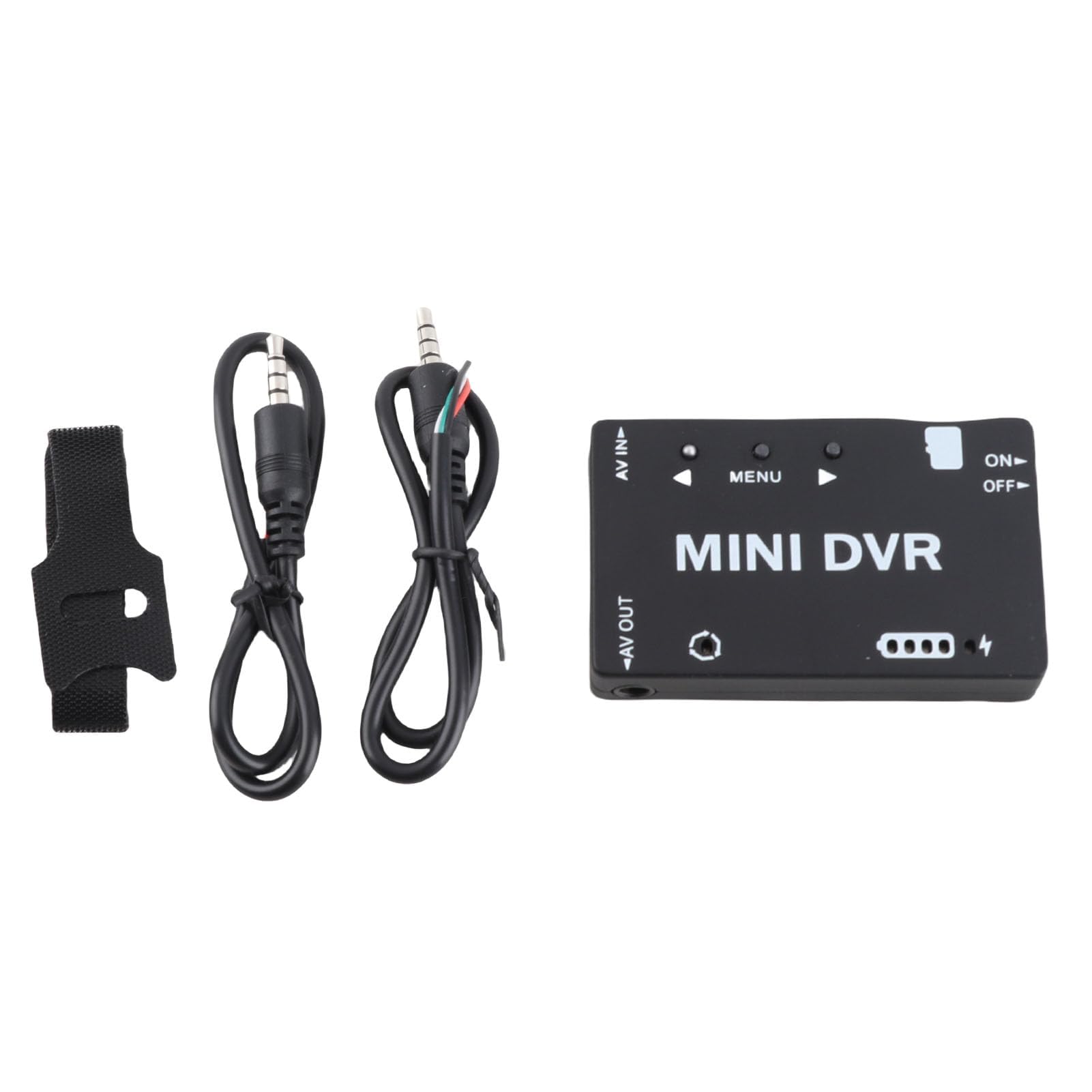 Keenso Mini-FPV-DVR-Modul, NTSC PAL Umschaltbar, Eingebauter Akku, Video-Audio-FPV-Recorder für RC-Modelle