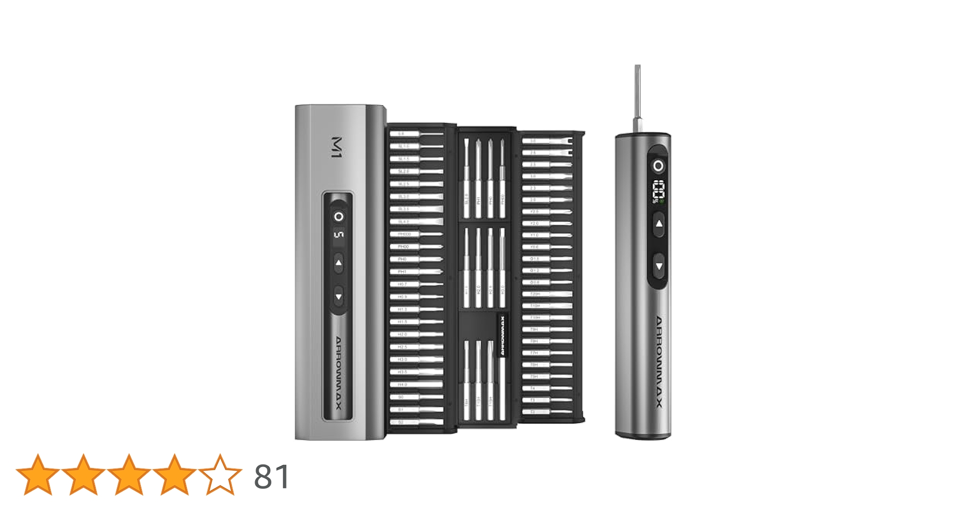 【アローとルー】 Amazon | ARROWMAX 7.4V ミニ電動ドライバー 精密電動ドライバー