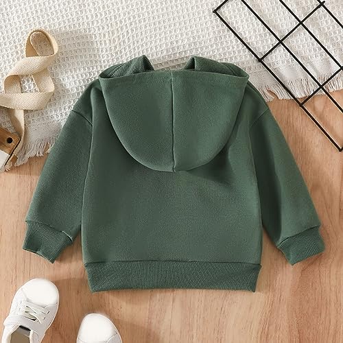Autumn Winter Toddler Boys Girls Long Sleeve Solid Color Hoodie Tops Pullover Casual Sports Outwear for Hoodies2