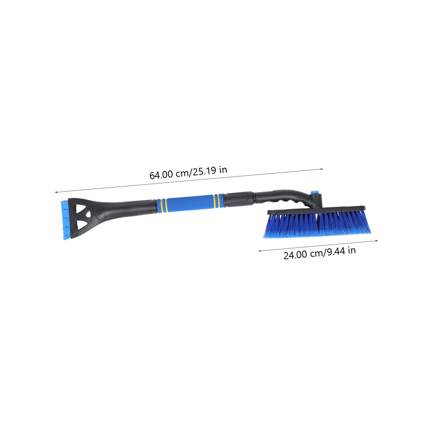 HEMOTON 1pc Telescopic Snow Shovel Durable Outdoor Ice Remover for Efficient Winter Deicing Deformation Resistant Portable Design for for Cars Driveways