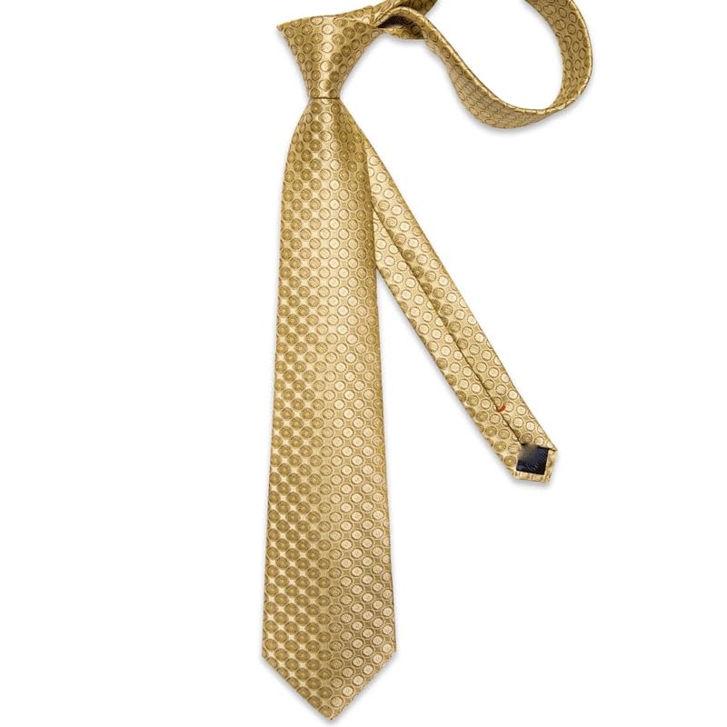 Set de corbata de negocios de seda para hombre miniatura 5