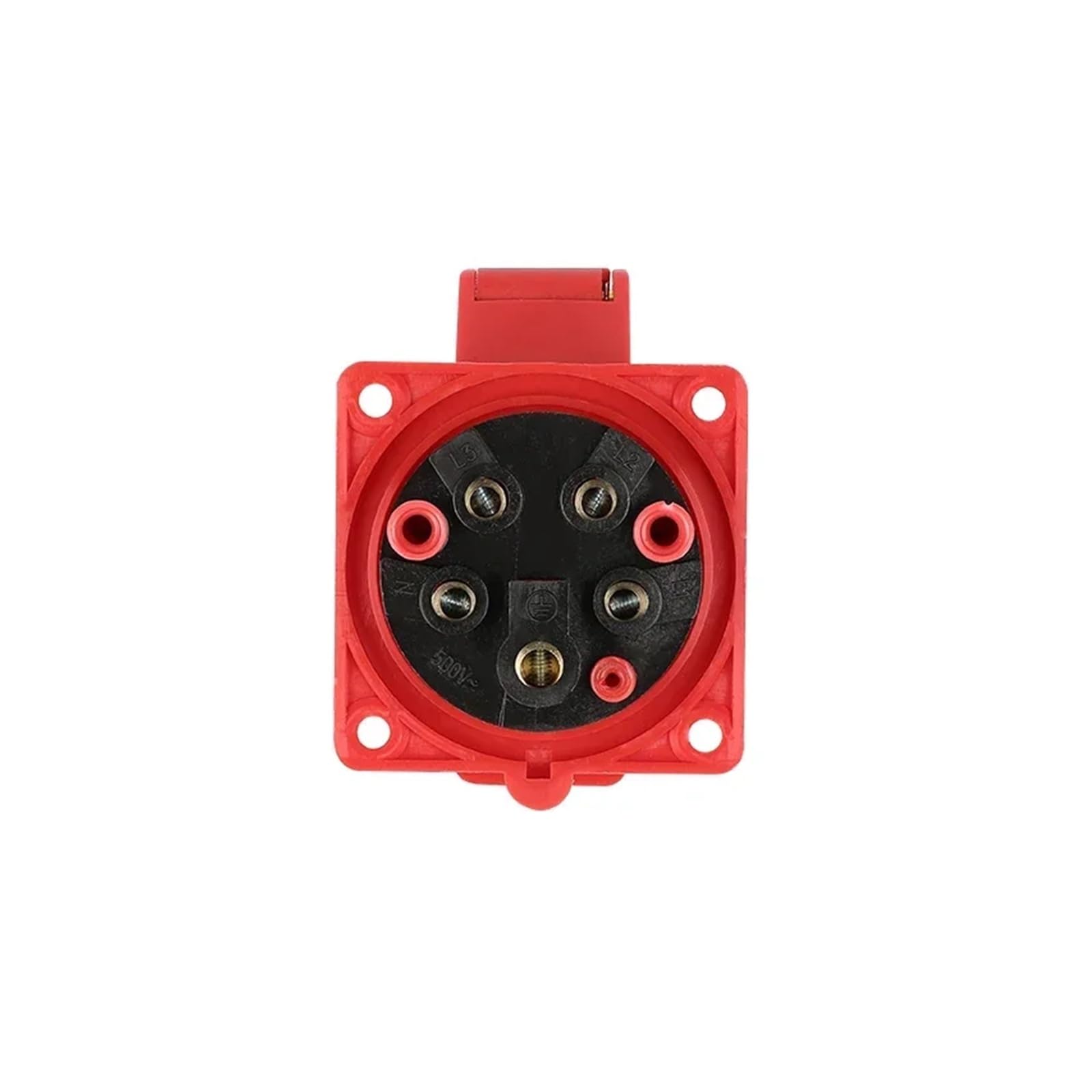 5/10 Stück Luftfahrt-Industriestecker und Steckdose, 16 A/32 A/63 A/125 A, IP44/IP67 wasserdicht, 3P/4P/5P, Wandmontage, Stecker (125 A Stecker, 10 Stück - 5P)