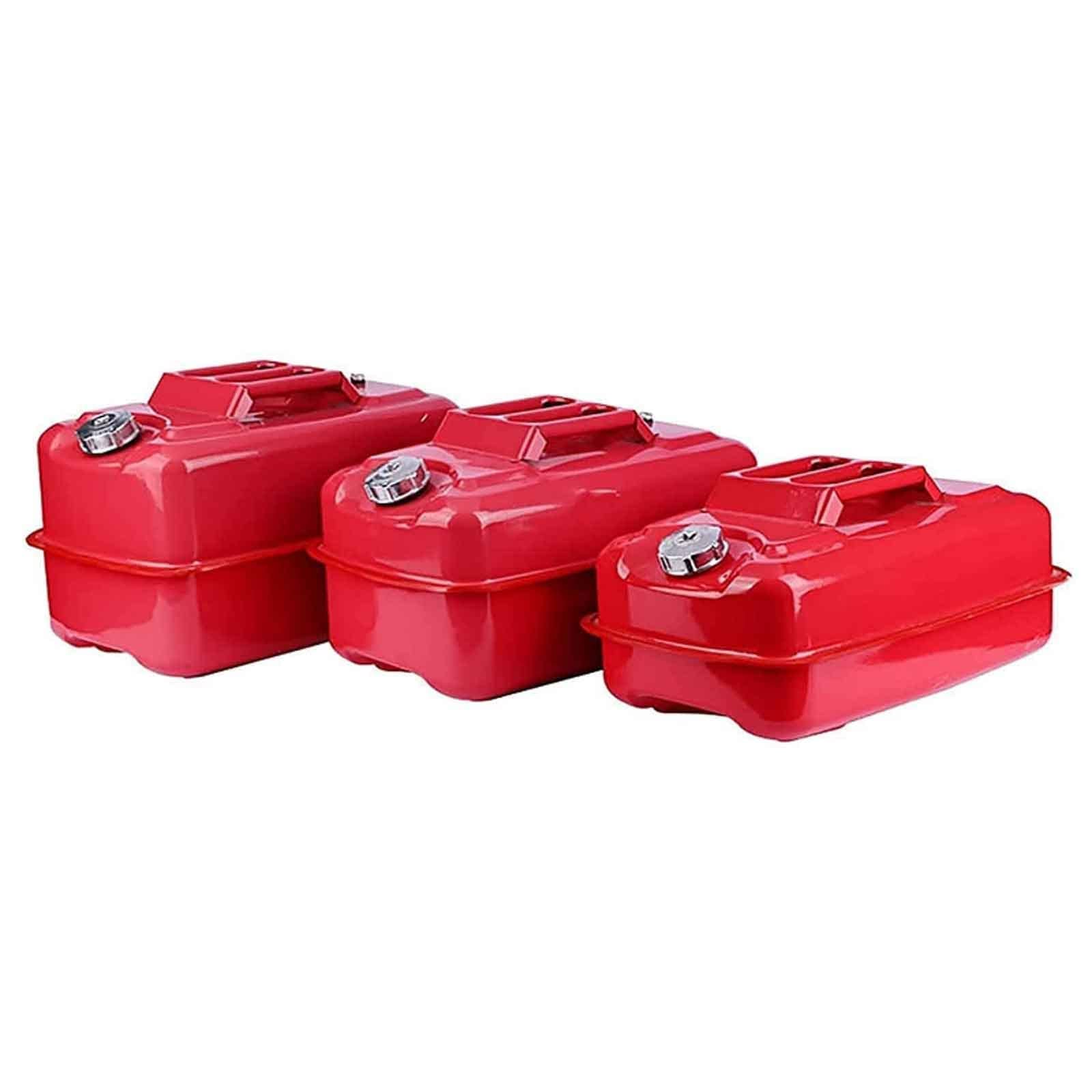 Tanica per Benzina Tanica per Carburante Taniche di benzina in metallo rosso da 20 litri grande tanica for olio combustibile, for lo stoccaggio di carburante, contenitore for olio diesel, tanica, tras