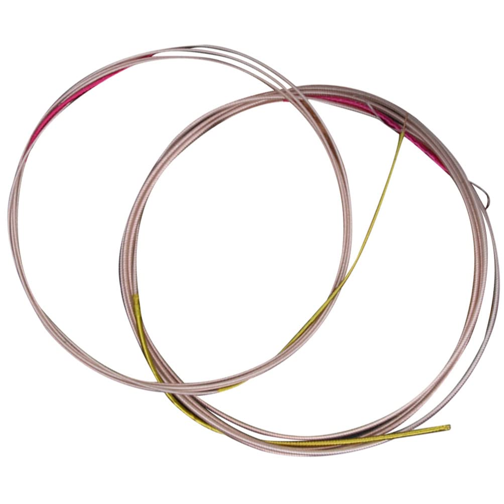 SUPVOX 4pcs Strings Pipa strings musical instruments oud instrument steel wire accessories an fittings lute pipa parts steel string set of strings replace