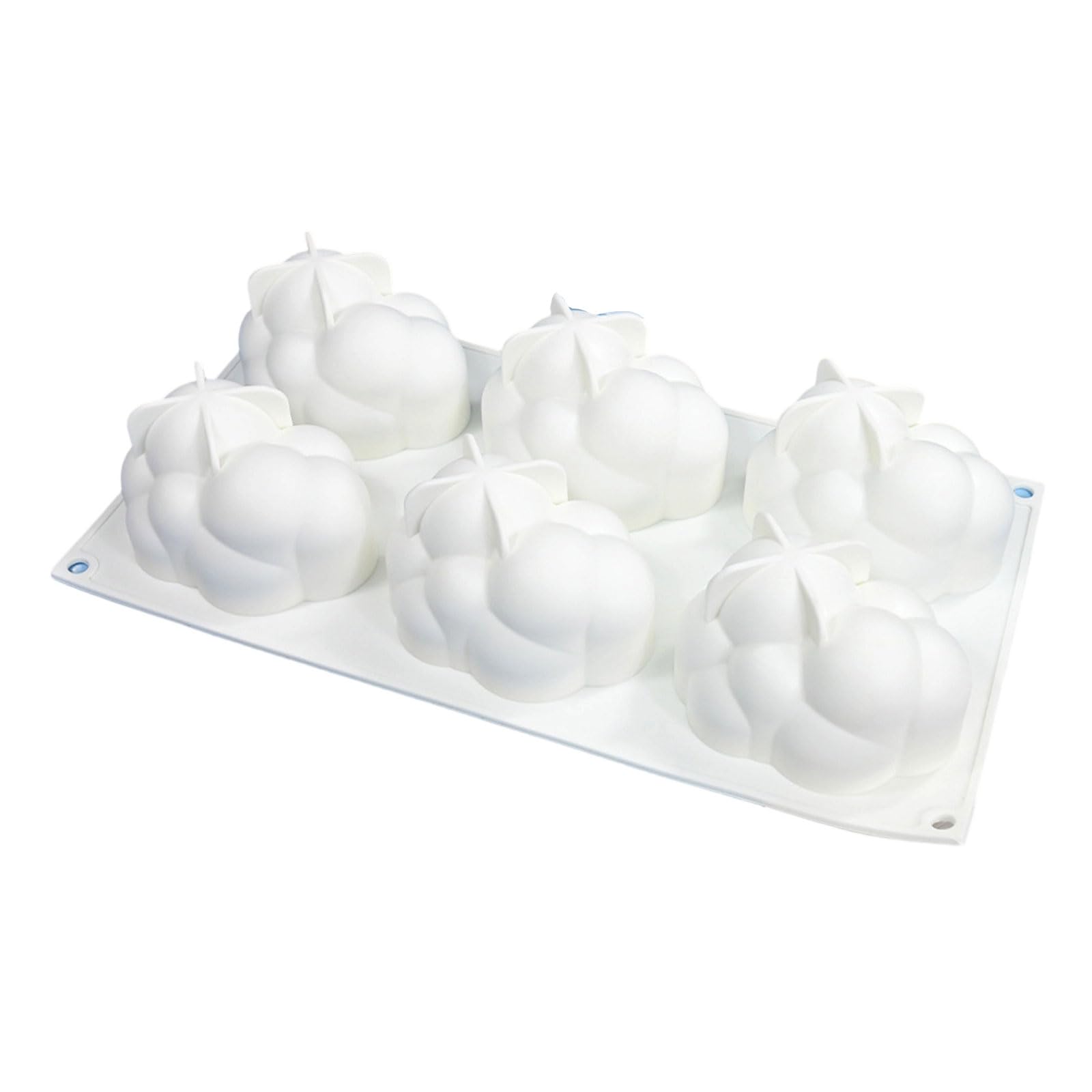 PANGBOER Mold Silicone Form with Easy Release Shape for Cleaner Work, Home and Studio Use Wax Mold Silicone Form Decor Scented Wax Plaster Ornament Mousse