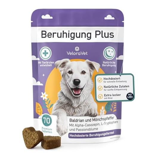 Natürliche Beruhigung für Hunde