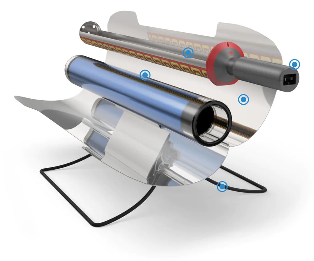 GoSun Barbecue, Solar Barbecue, for Food, Cooking in The Sun, Ideal for Camping or Hiking.