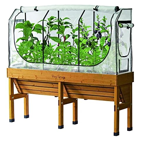 VegTrug Medium WallHugger Greenhouse Frame & Multi Cover Set Cover