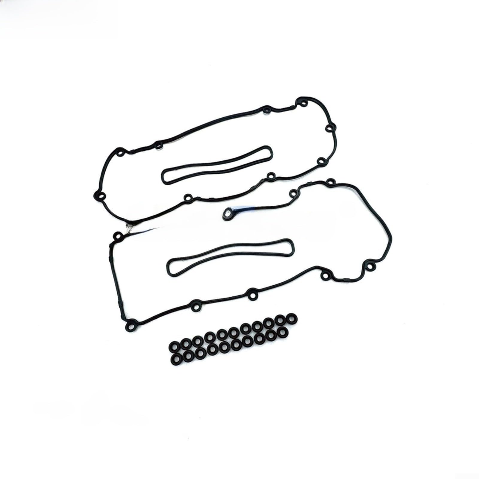 Set di guarnizioni coprivalvole per Jaguar X-Type 25L 30L DOHC Engine 2002-2007 Kit di tenuta nero per prevenire perdite di olio, parti di ricambio per riparazione auto, 1 pezzo