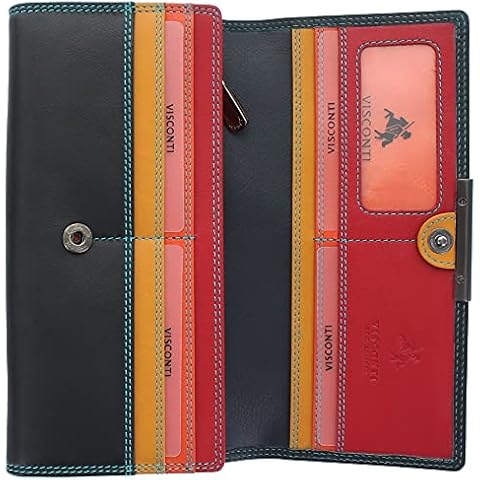 VISCONTI Soft Leather Rio RFID Purse Cover
